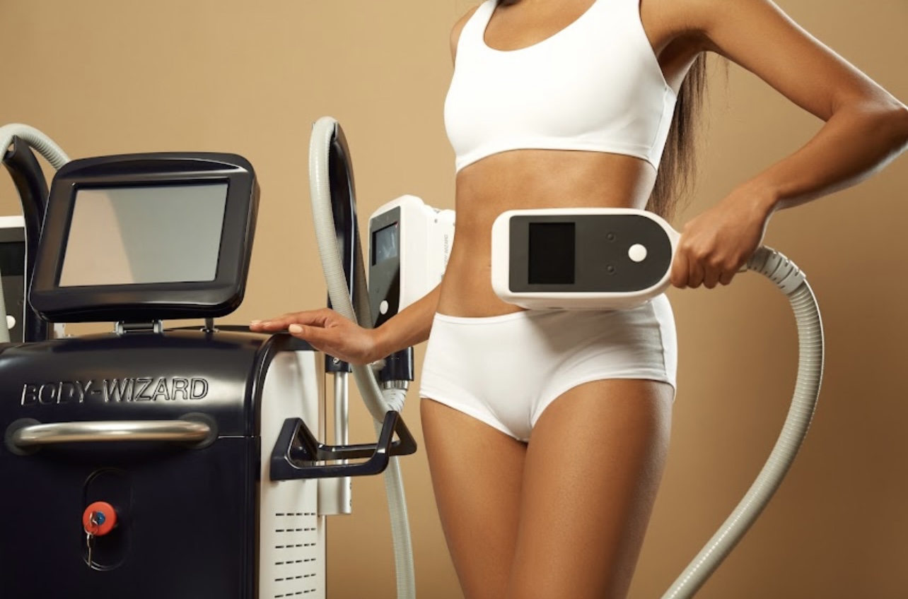 Cryolipolyse-behandeling met de BODY-WIZARD
